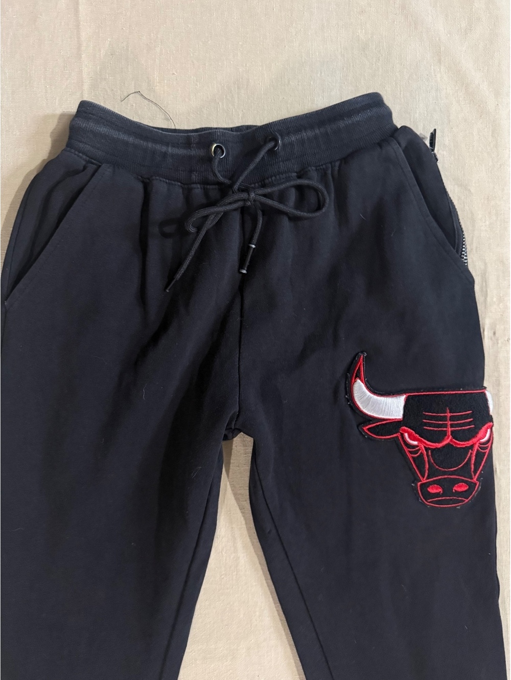 Pro Standard Chicago Bulls black jogger sweatpants small - Picture 9 of 9
